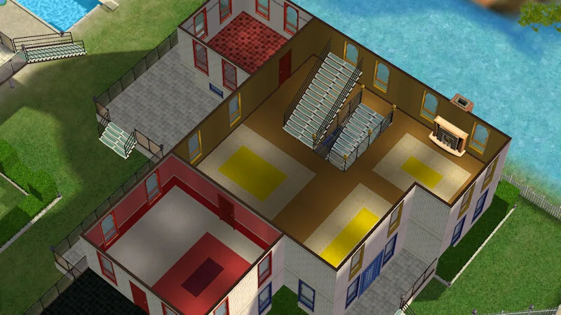 The Sims 2 Residential Lot
