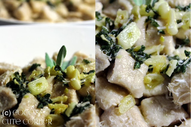 Ricotta Gnocchi with Sage Garlic Butter