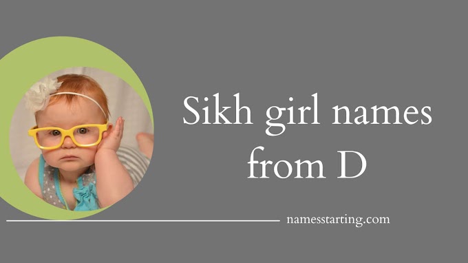 Latest 2024 ᐅ Sikh baby girl names from starting with D 