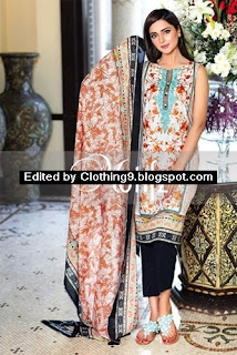 Motifz Rangol Embroidered Lawn 2016-2017