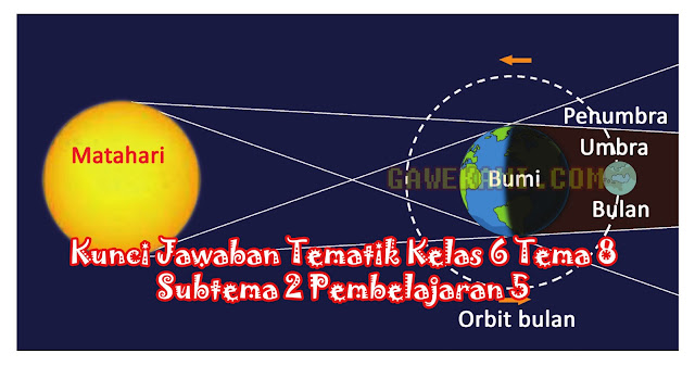  Jawaban yang kami berikan hanya berupa jawaban alternatif saja Materi dan Kunci Jawaban Tematik Kelas 6 Tema 8 Subtema 2 Halaman  83, 84, 85, 86