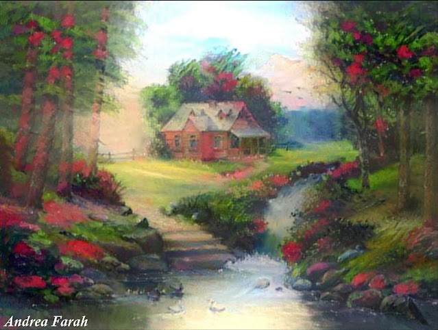 Beautiful landscape painting  120