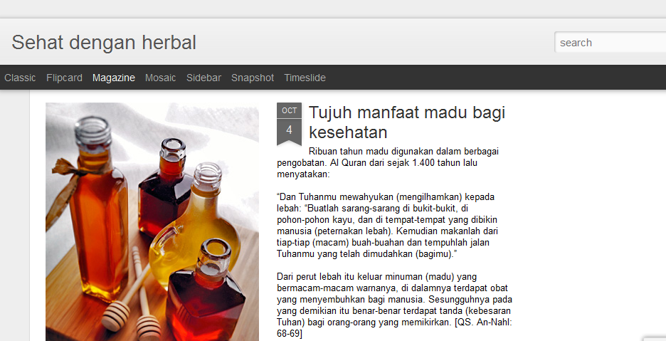 Sehat dengan Herbal