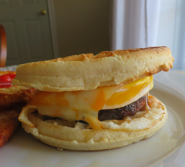 Waffle Breakfast Sandwich