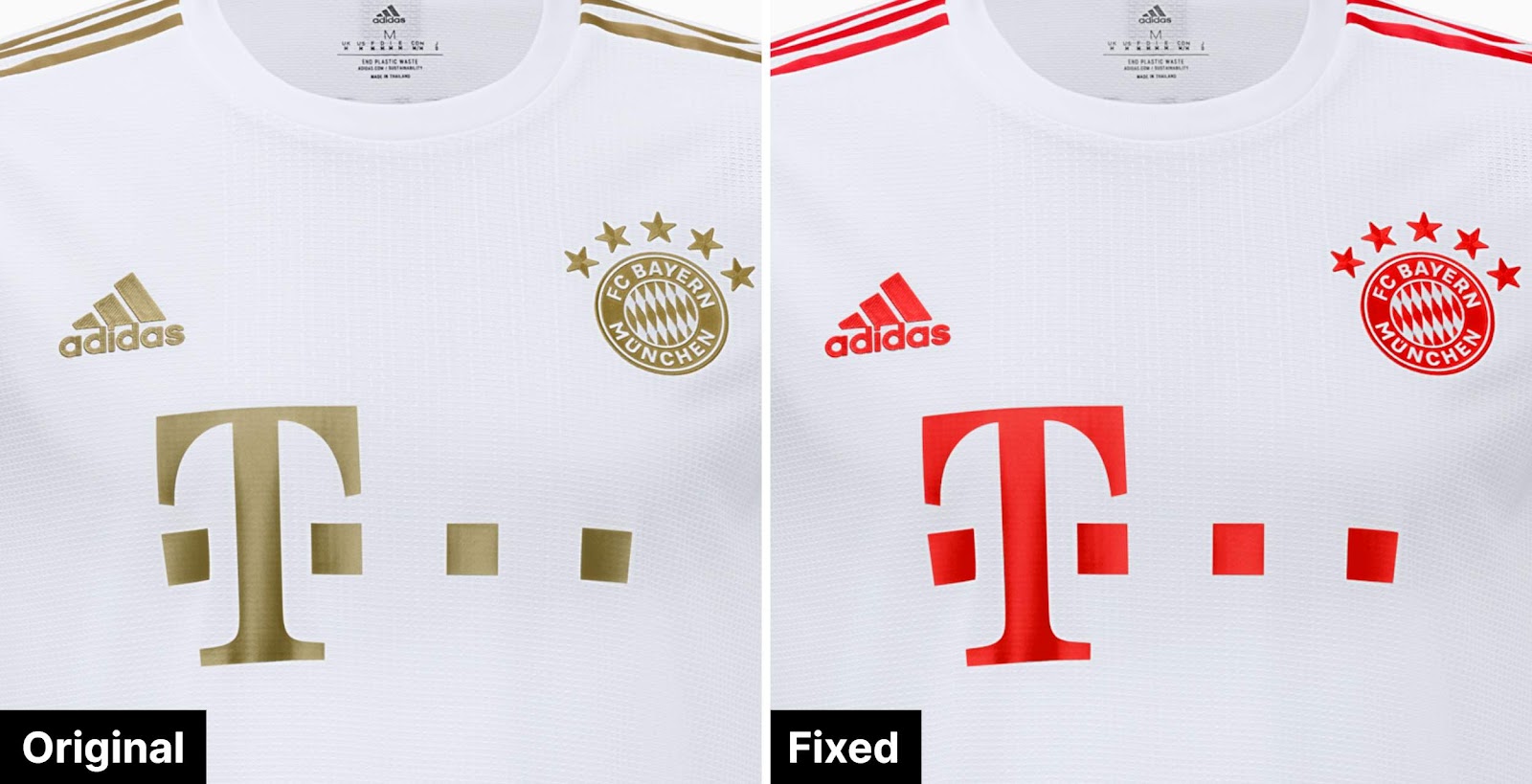 New FC Bayern away jersey for 2022/23 season