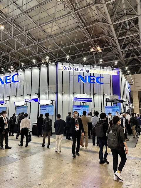 CEATEC2022　NECブース