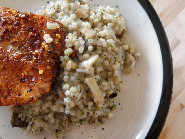 Mushroom Barley Risotto