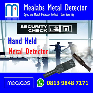 Hand held metal detector