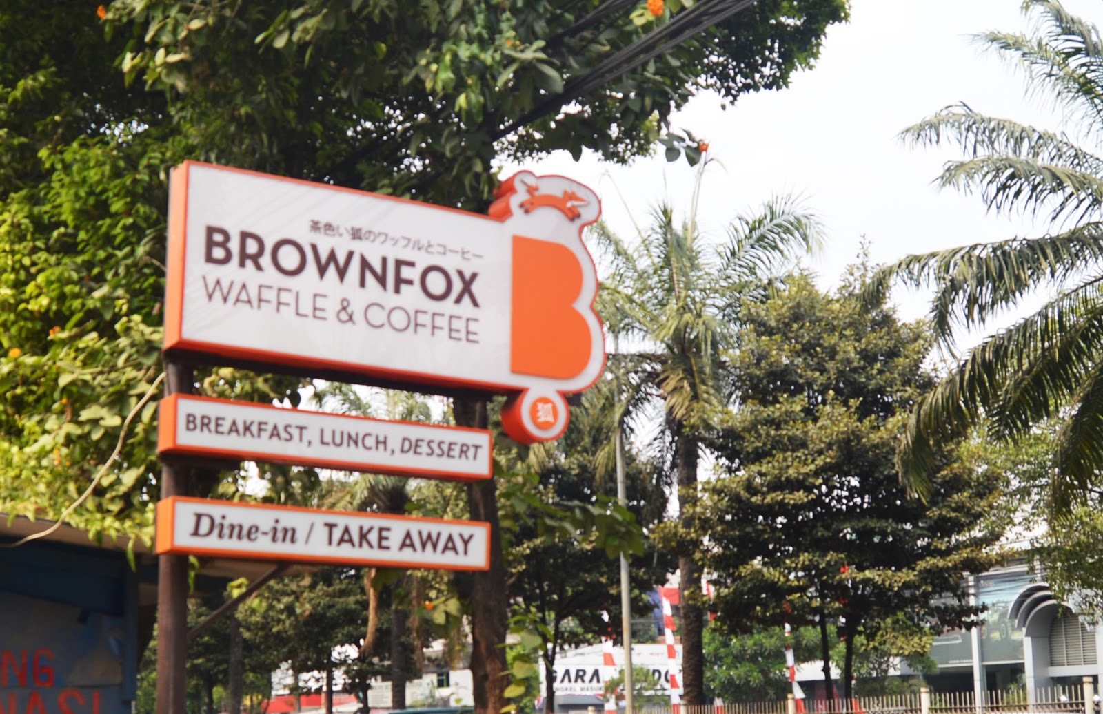 Brown Fox Waffle Coffee