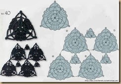 crochet triangle seven