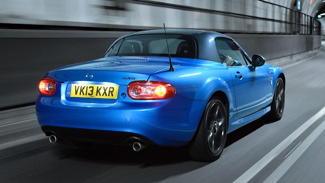 Limited Edition Mazda MX-5 ‘Sport Graphite’ rear