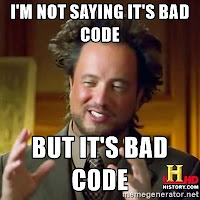 bad code programming