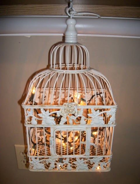 Transformed Interiors: Bird Cage Night Light