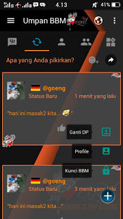 Download BBM MOD The Begal Theme Orange v3.0.1.25 APK