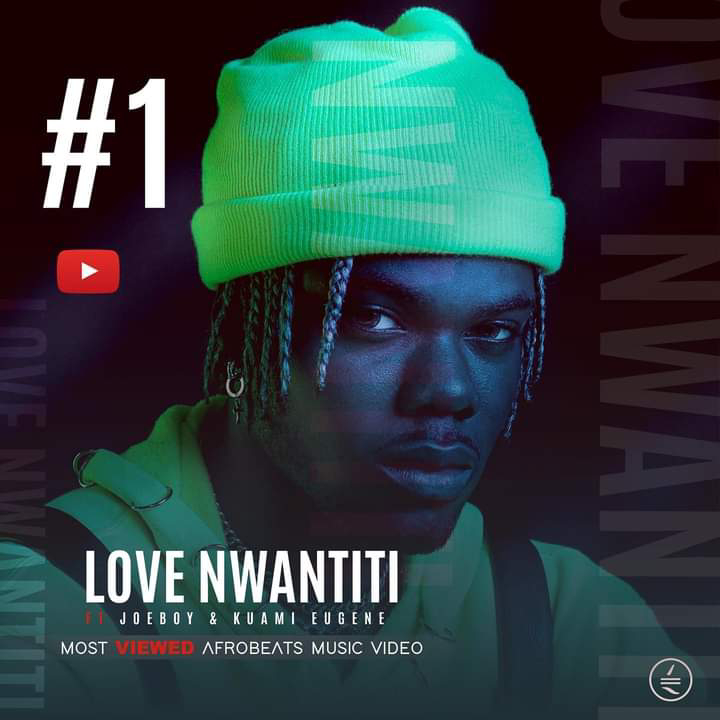 Love Nwantiti by CKay becomes most viewed Afrobeats music video on @youtube 🥇🤎