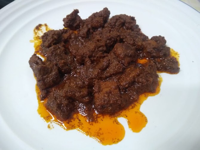 Masak Rendang Dari Daging Beku