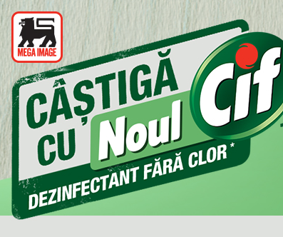 Concurs - Castiga cu noul Cif Dezinfectant fara clor - concursuri - online