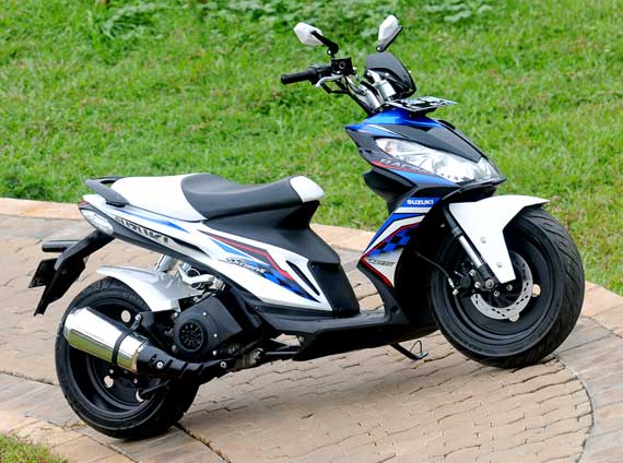 Modifikasi Suzuki Skydrive