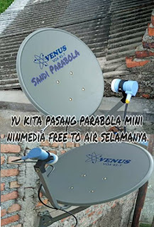 Jasa Pasang Parabola Mini-Ninmedia Pejuang >> Medan Satria, Bekasi 