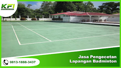 Jasa Pengecatan Lapangan Badminton