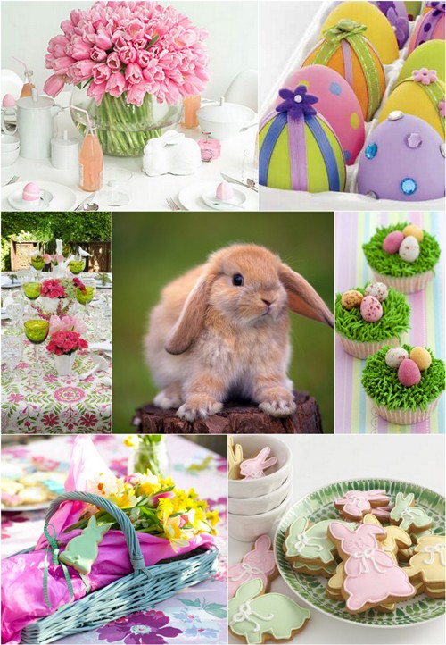 Here some ideas to d cor your home your table and your garden for Easter