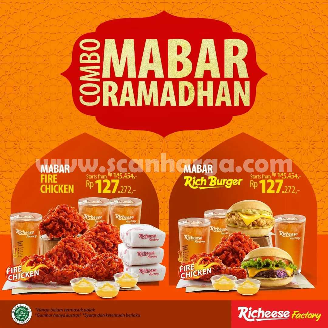 Promo RICHEESE FACTORY COMBO MABAR RAMADHAN