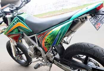 Modif  Kawasaki KLX150 Motor Cross