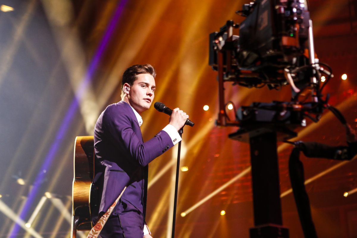 Primer ensayo de Holanda en Eurovisión 2016