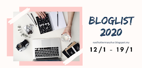 BLOGLIST 2020 by nasihattermasyhur, segmen bloglist, blogger, blog,