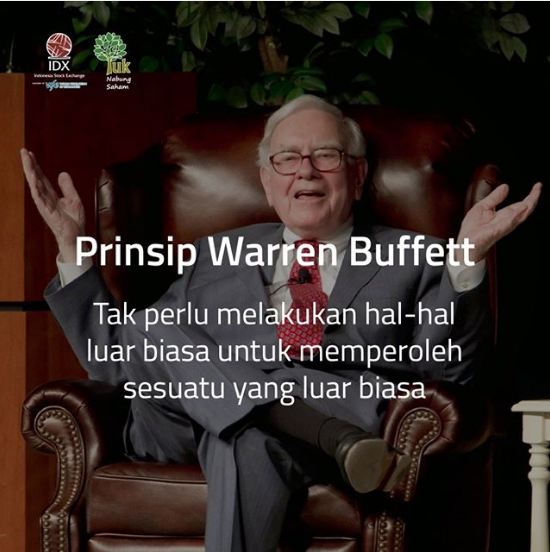 Belajar Saham: Saran dari Warren Buffet