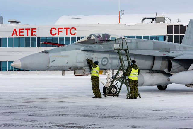 Canada receives first Australian Hornet