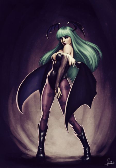 fernanda suarez ilustrações fantasia mulheres Morrigan