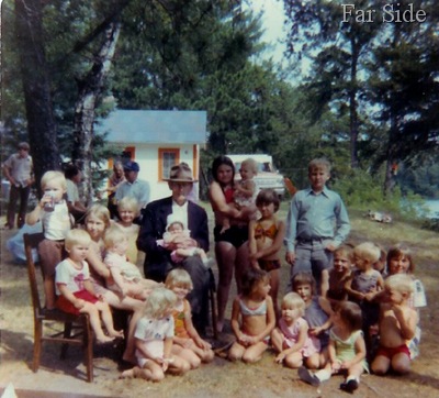 Grandpa Y and Great Grands 1976
