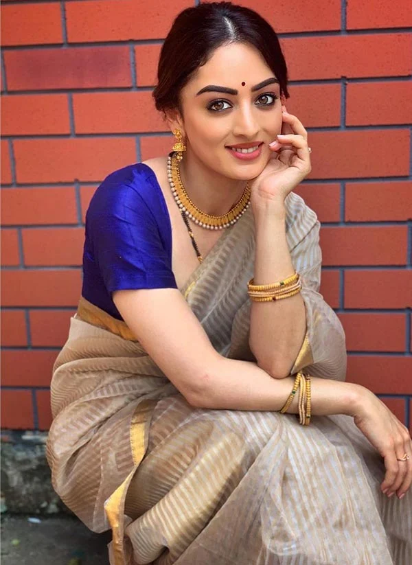 Sandeepa Dhar saree hot photos