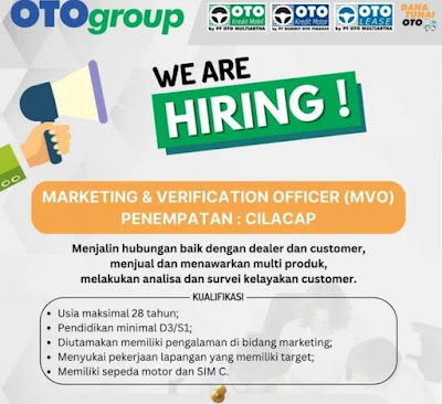 Loker PT. OT Grup Cilacap