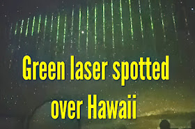 green lasers Hawaii