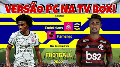 eFOOTBALL 2022 Pc na tv box