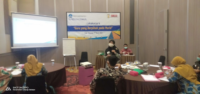 Lokakarya 4 Pendidikan Guru Penggerak di Cilacap