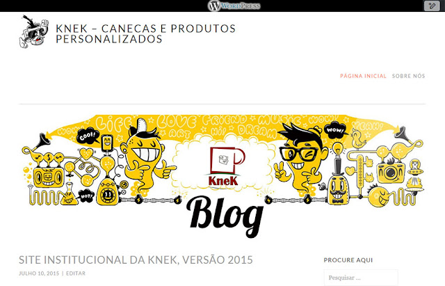 KneK Blog no Wordpress