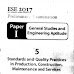 ESE 2017 PAPER-1 PRELIMS EXAM GENERAL STUDIES AND ENGINEERING APTITUDE