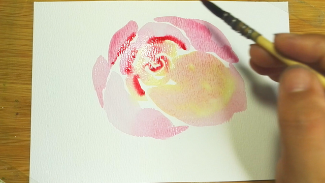 How to draw watercolor roses step by step tutorial easy