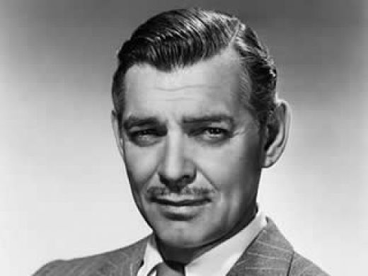 Errol Flynn Clark Gable I'm just musing away here not wishing to be 