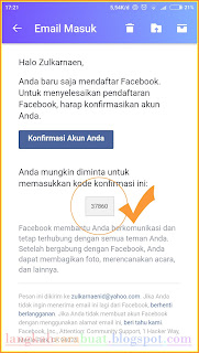 mendaftar facebook lewat hp android