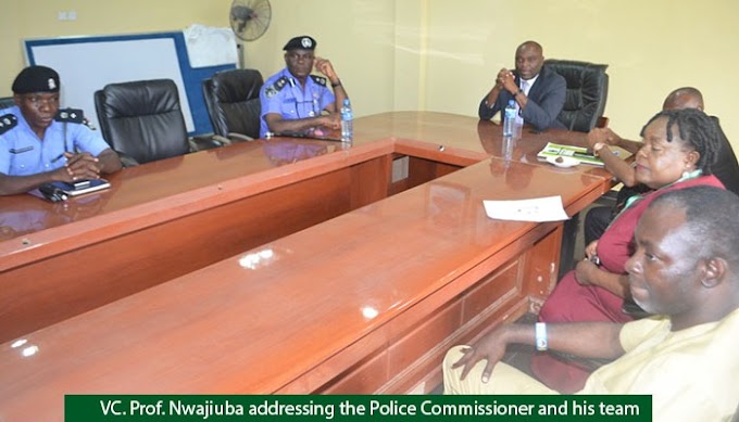EBONYI: Commissioner Of Police Visits AE-FUNAI.