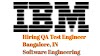 QA Test Engineer Bangalore, IN Software Engineering