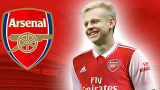 Arsenal has completed the signing of Manchester city player(OLEKSANDR ZINCHENKO)