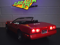 Mini Chevrolet Corvette ZR 1985 Toy State (brinquedo)