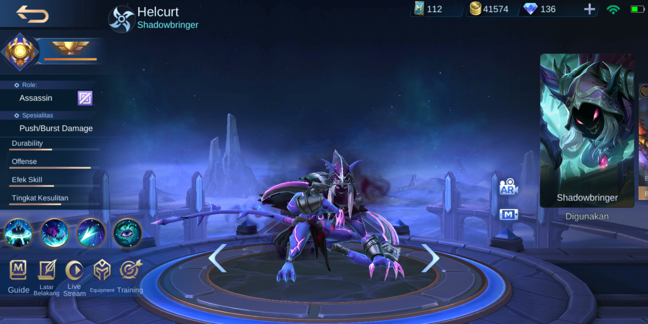 Tips Cara Main Helcurt Terbaru Agustus 2020 Beserta Build, Spell MLBB