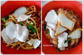 Lai Kee Fish Ball Noodles in Tun Aminah Johor 来记西刀鱼圆（皇后花园)