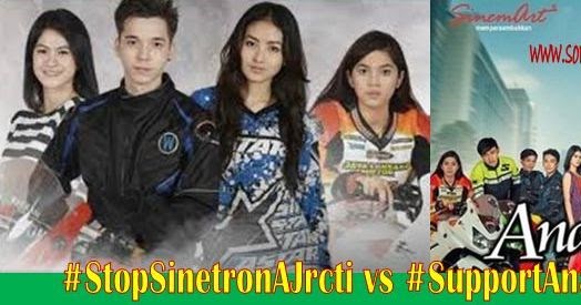 #StopSinetronAJrcti vs #SupportAnakJalananRCTI